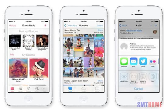 苹果发布iOS 7移动操作系统 颠覆以往所有设计特点_行业资讯_深圳市时汉电子科技有限公司.jpg