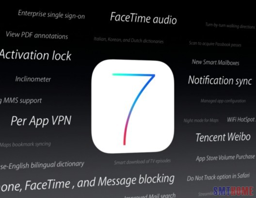 苹果发布iOS 7移动操作系统 颠覆以往所有设计特点_行业资讯_深圳市时汉电子科技有限公司.jpg